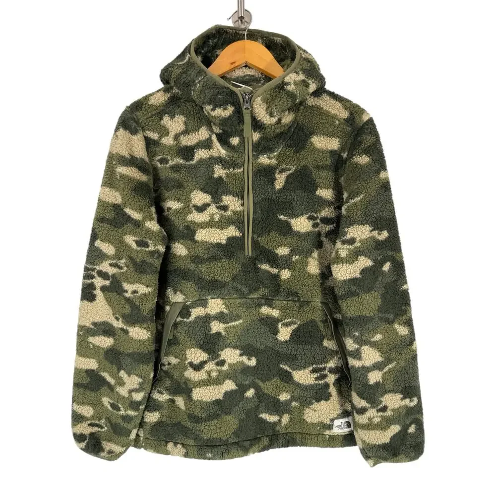 The North Face Campshire 2.0 Sherpa Fleece Hooded Pullover Jacket Women’s XL